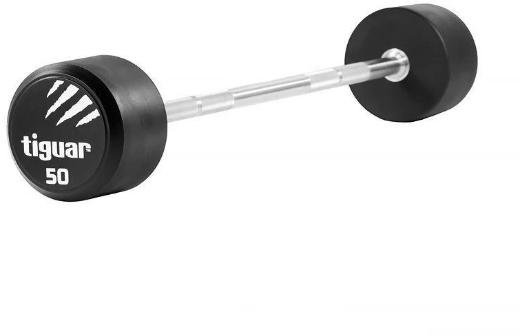 Fiksuoto svorio PU štangos TIGUAR® 10-55kg (Svoris: 50 kg)