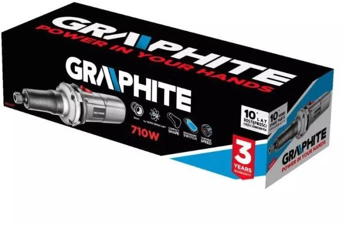 GRH Tiesinis šlifuoklis Graphite 710W 59G071