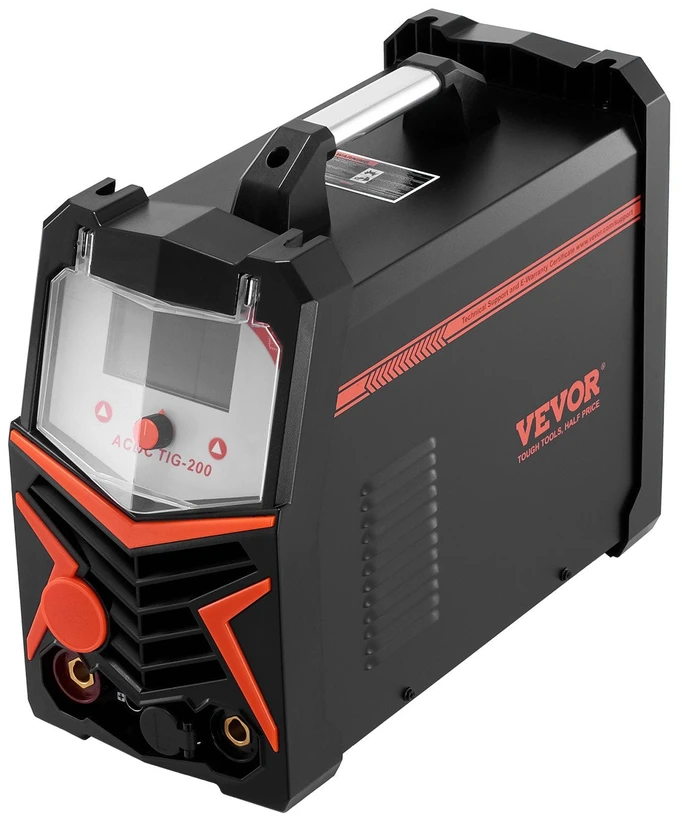 VEVOR TIG suvirinimo aparatas 6-in-1 AC/DC su LED