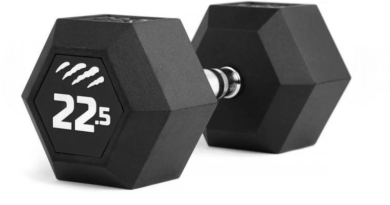Svarmuo / hantelis TIGUAR Dumbbell HEX 5–50 kg (Svoris: 22.5kg)