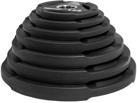 Olimpiniai PU svarmenys TIGUAR® (1.25-25kg) (Svoris: 15 kg)