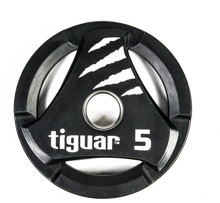 Olimpiniai PU svarmenys TIGUAR® (1.25-25kg) (Svoris: 5kg)