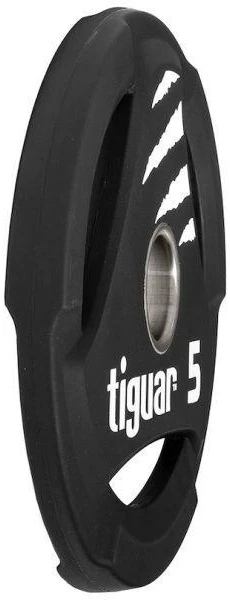 Olimpiniai PU svarmenys TIGUAR® (1.25-25kg) (Svoris: 5kg)