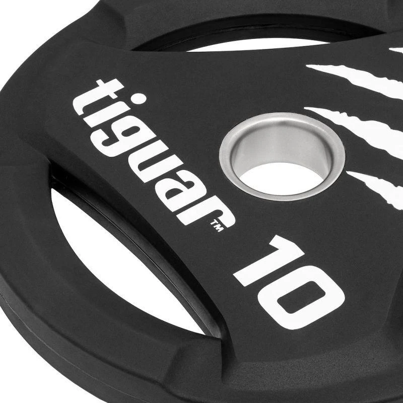 Olimpiniai PU svarmenys TIGUAR® (1.25-25kg) (Svoris: 10 kg)
