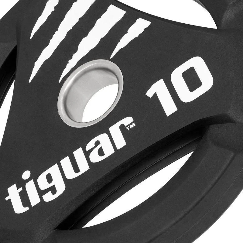 Olimpiniai PU svarmenys TIGUAR® (1.25-25kg) (Svoris: 10 kg)