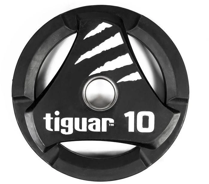 Olimpiniai PU svarmenys TIGUAR® (1.25-25kg) (Svoris: 10 kg)