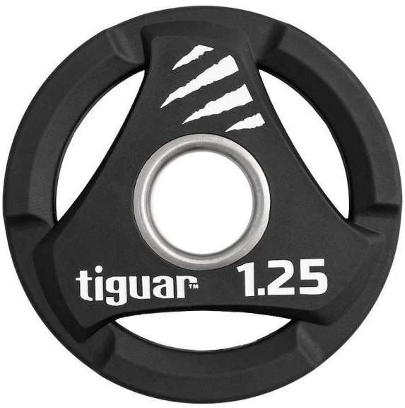 Olimpiniai PU svarmenys TIGUAR® (1.25-25kg) (Svoris: 1.25 kg)