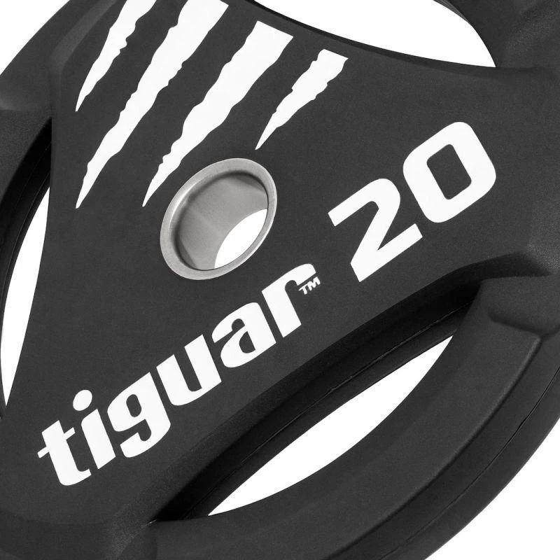 Olimpiniai PU svarmenys TIGUAR® (1.25-25kg) (Svoris: 20 kg)