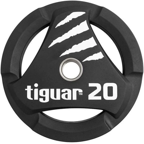 Olimpiniai PU svarmenys TIGUAR® (1.25-25kg) (Svoris: 20 kg)