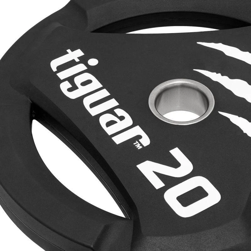 Olimpiniai PU svarmenys TIGUAR® (1.25-25kg) (Svoris: 20 kg)