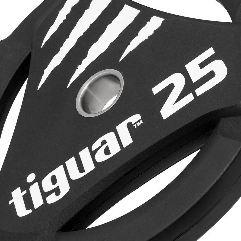 Olimpiniai PU svarmenys TIGUAR® (1.25-25kg) (Svoris: 25 kg)