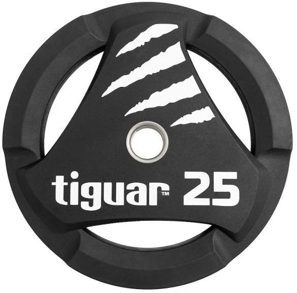 Olimpiniai PU svarmenys TIGUAR® (1.25-25kg) (Svoris: 25 kg)