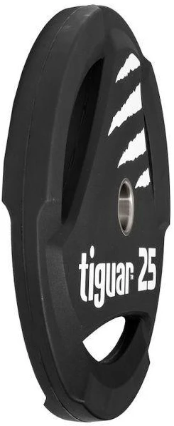 Olimpiniai PU svarmenys TIGUAR® (1.25-25kg) (Svoris: 25 kg)