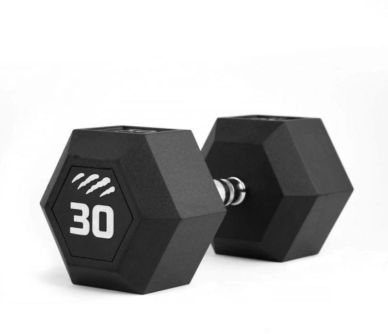 Svarmuo / hantelis TIGUAR Dumbbell HEX 5–50 kg (Svoris: 30 kg)