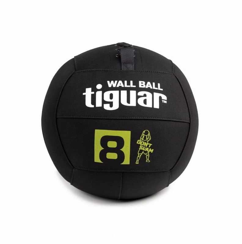 Pasunkintas kamuolys Tiguar wall ball 8kg
