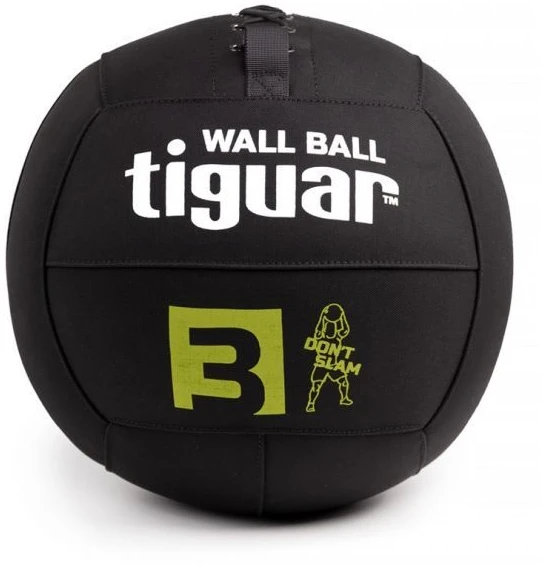 Pasunkintas kamuolys Tiguar wall ball 3kg