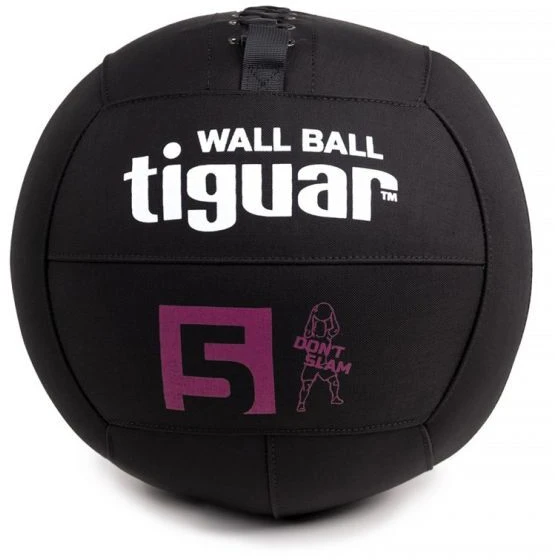 Pasunkintas kamuolys Tiguar wall ball 5kg