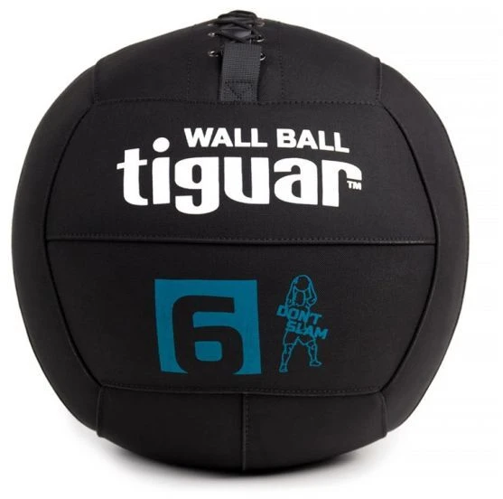 Pasunkintas kamuolys Tiguar wall ball 6kg
