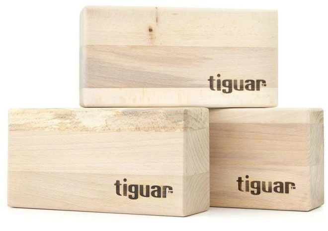 Medinė jogos plyta TIGUAR