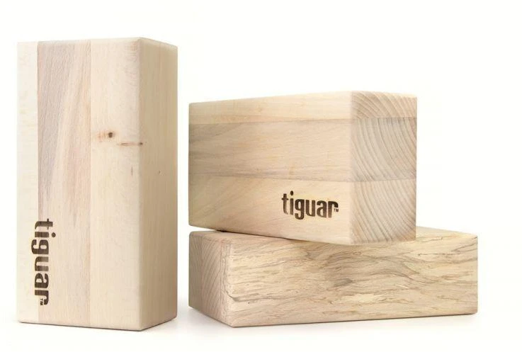Medinė jogos plyta TIGUAR