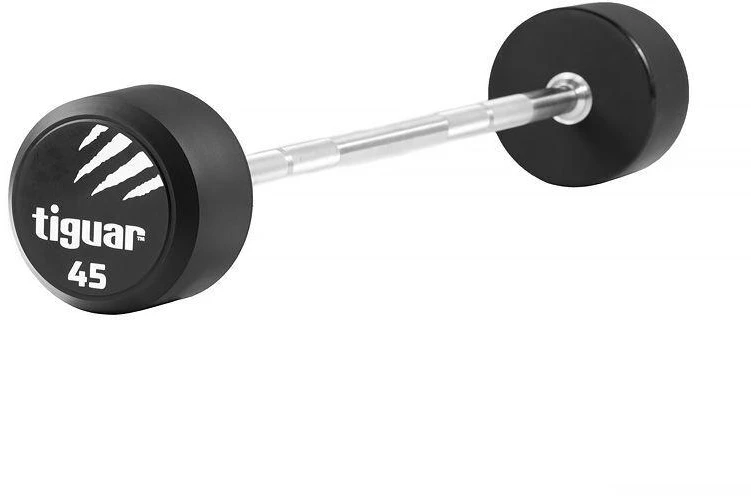 Fiksuoto svorio PU štangos TIGUAR® 10-55kg (Svoris: 45 kg)