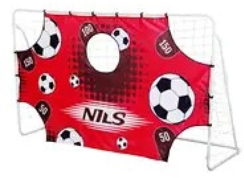 Nils Extreme Futbolo vartai su tinklu ir taikiniu Nils BR240P 2in1