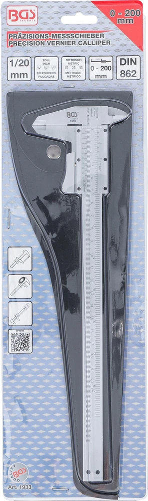 BGS TIKSLUS SLANKMATIS | 0–200 MM (1933)
