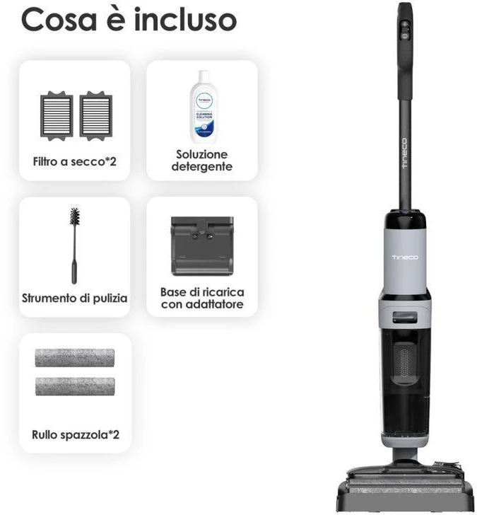 Dulkių siurblys „Tineco Floor One i5 Stretch Plus“