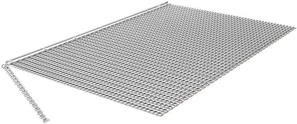VEVOR Grandiklis laukai, 2 x 1.2 m, grandininis grėblys