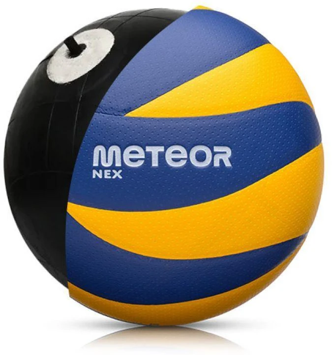 Tinklinio kamuolys Meteor Nex geltonas/mėlynas