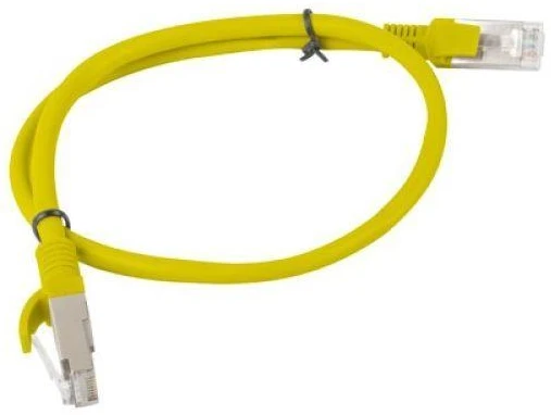 LANBERG PCU5-20CC-0025-Lanberg Patchcord RJ45 kat. 5e UTP 0,25 m Geltona, 10 pak