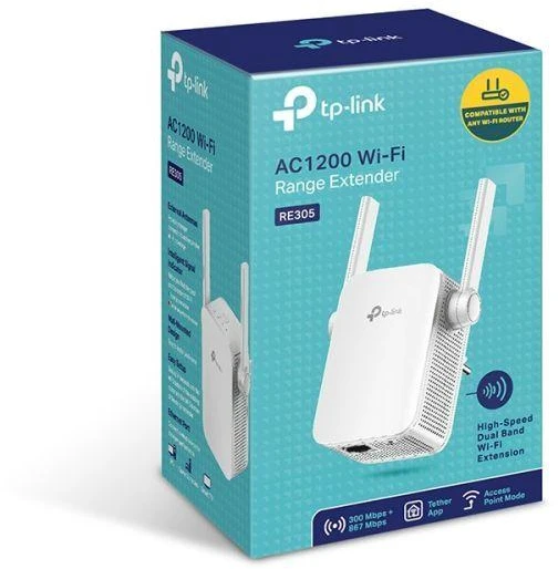 Ausinės Tinklo stiprintuvas TP-LINK RE305