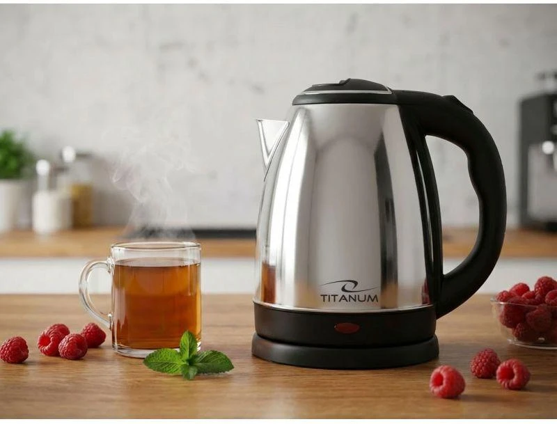 Esperanza Elektrinis Virdulys - Titanium Tkk102S 1.8L 1800W Sidabrinis