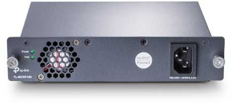 TP-Link TL-MCRP100 100-240V REDUNDANTE - POWERSUPPLY F/ TL-MC1400