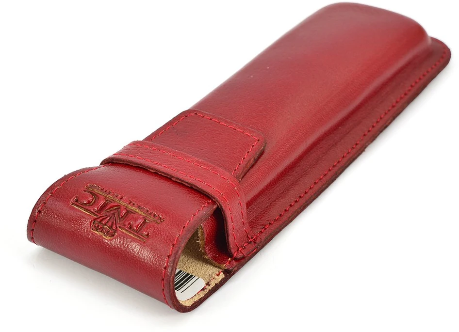 TMC Natural Leather Penalas Dėklas na Długopisy Skóra Naturalna su Klapą