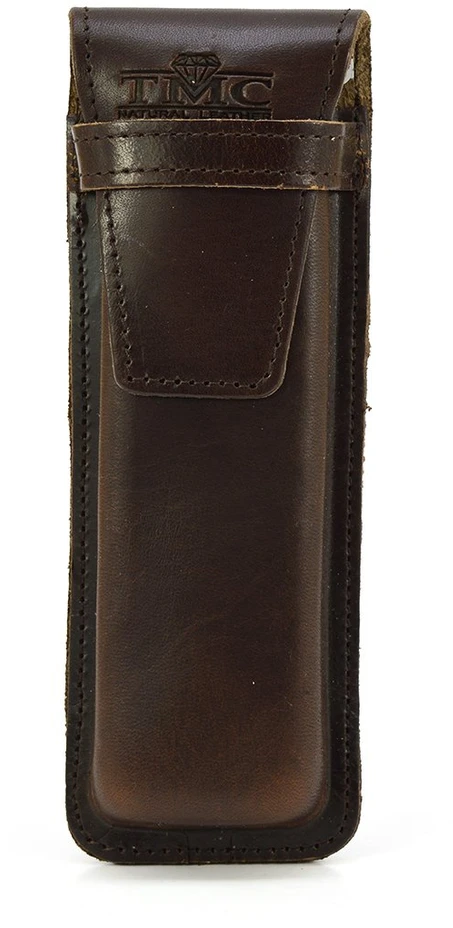 TMC Natural Leather Penalas Dėklas na Długopisy Skóra Naturalna su Klapą