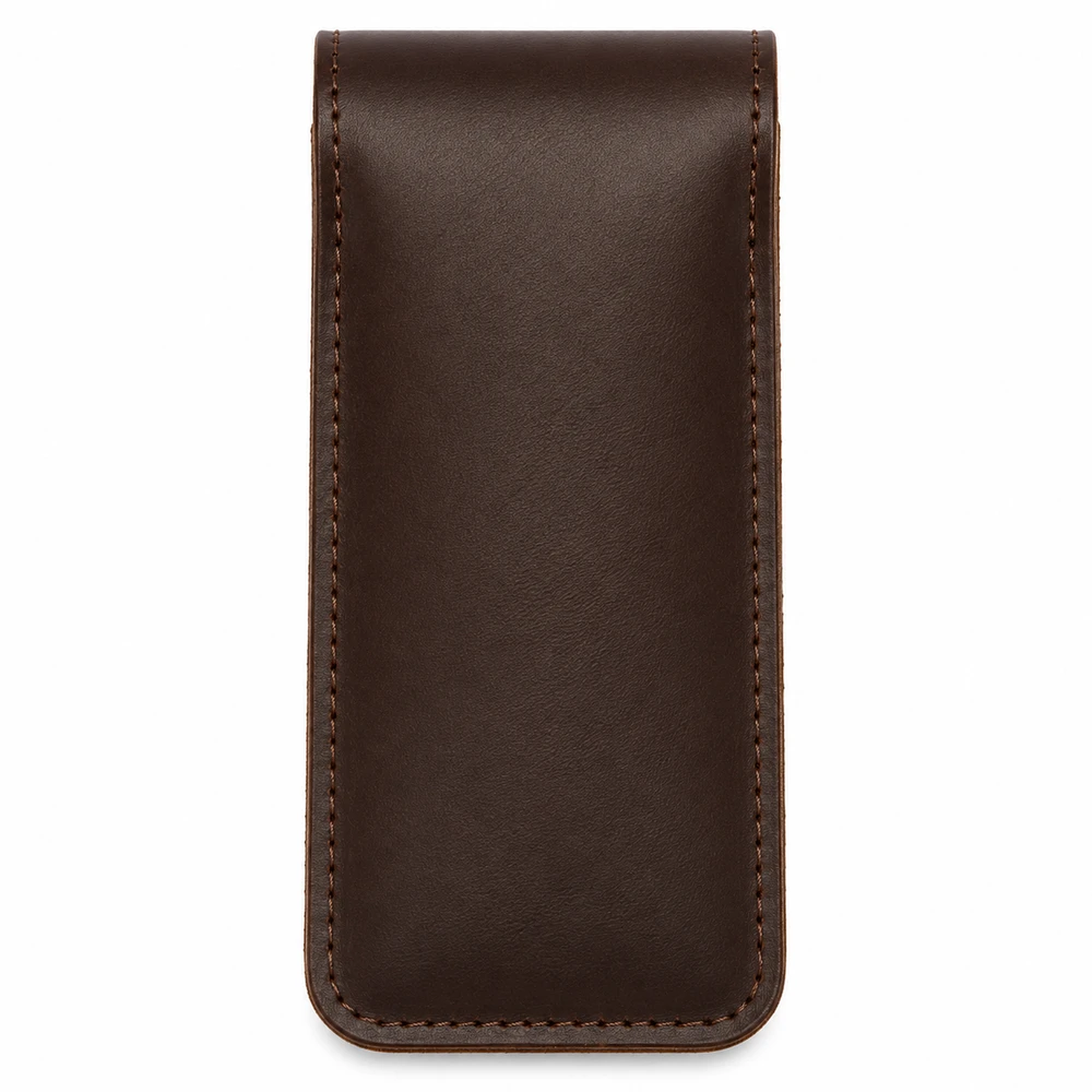 TMC Natural Leather Penalas Dėklas na Długopisy Skóra Naturalna su Klapą