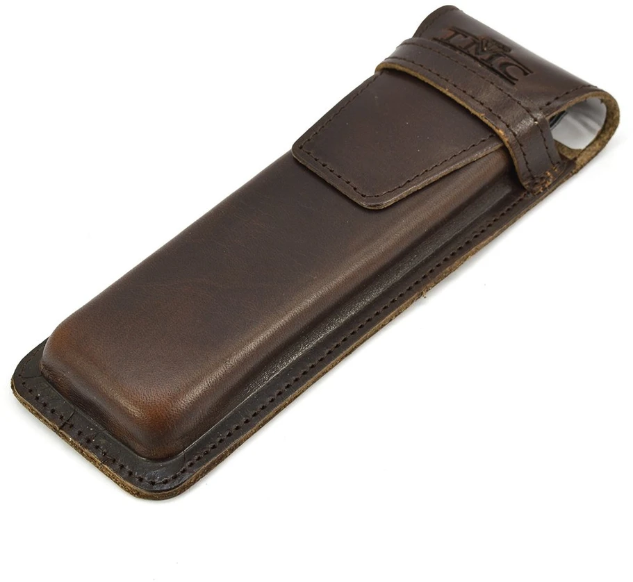 TMC Natural Leather Penalas Dėklas na Długopisy Skóra Naturalna su Klapą