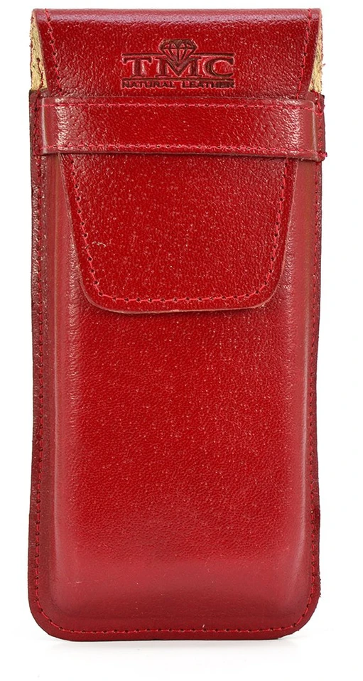 TMC Natural Leather Penalas Klasyczny Dėklas na Długopisy Skórzany Klapa