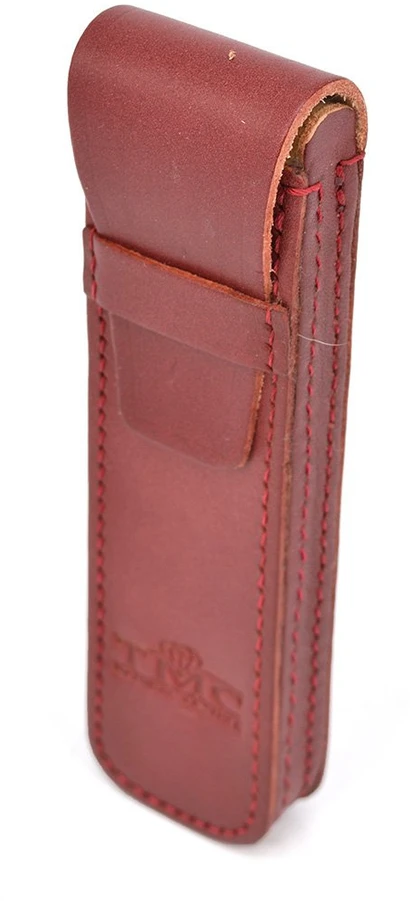 TMC Natural Leather Penalas Skórzany Dėklas na Długopisy Pionowy su Klapą