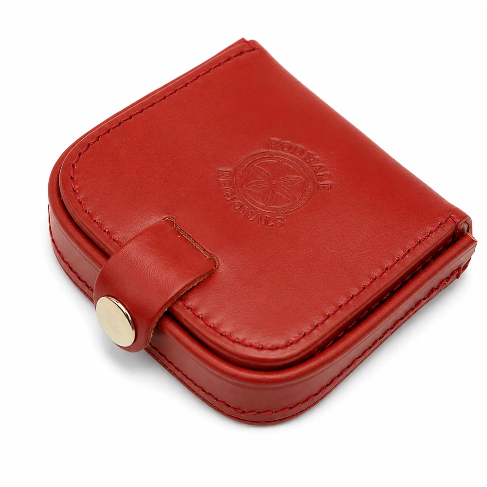 TMC Natural Leather Portmonetka Skórzana Podkówka na Drobne Bilonówka