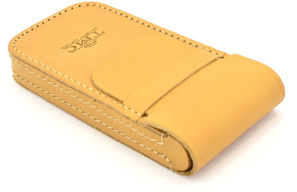 TMC Natural Leather Zgrabne Dėklas na Długopisy Penalas Skórzany su Klapą