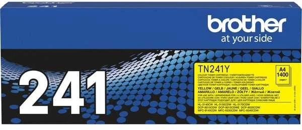 BROTHER TN-241Y TONER Geltonas 1400P