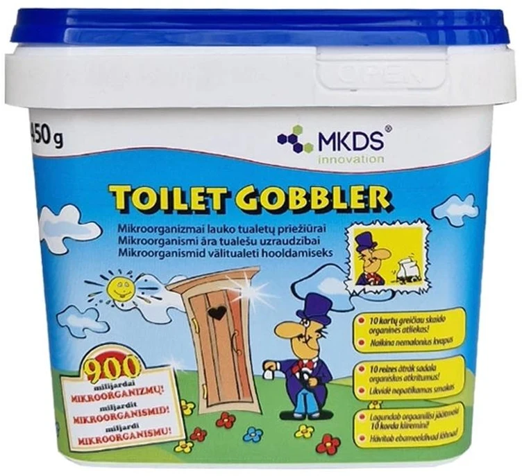 Mkds Mikroorganizmai lauko tualetų priežiūrai GOBBLER,, 450 g