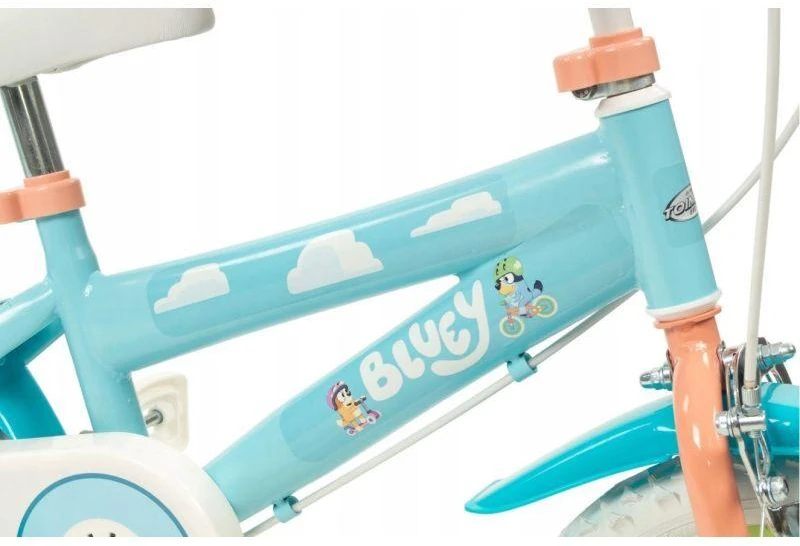 TOIMSA children's bicycle Bluey 12” Mėlyna and lime mėlynas