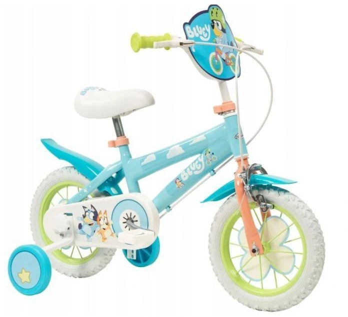 TOIMSA children's bicycle Bluey 12” Mėlyna and lime mėlynas
