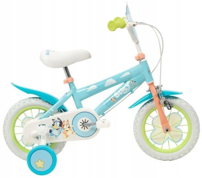 TOIMSA children's bicycle Bluey 12” Mėlyna and lime mėlynas