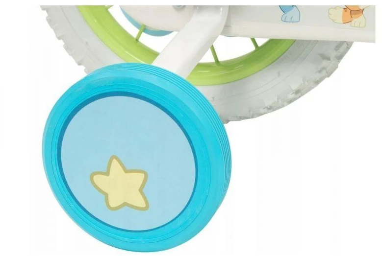 TOIMSA children's bicycle Bluey 12” Mėlyna and lime mėlynas