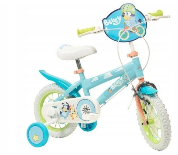TOIMSA children's bicycle Bluey 12” Mėlyna and lime mėlynas
