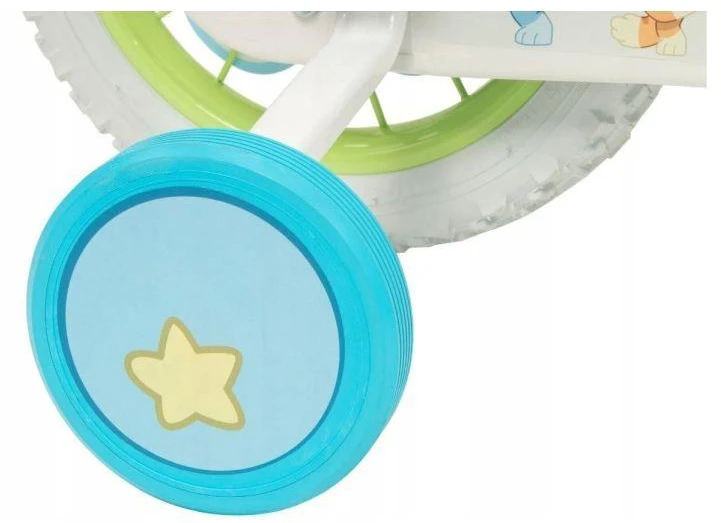 TOIMSA children's bicycle Bluey 12” Mėlyna and lime mėlynas